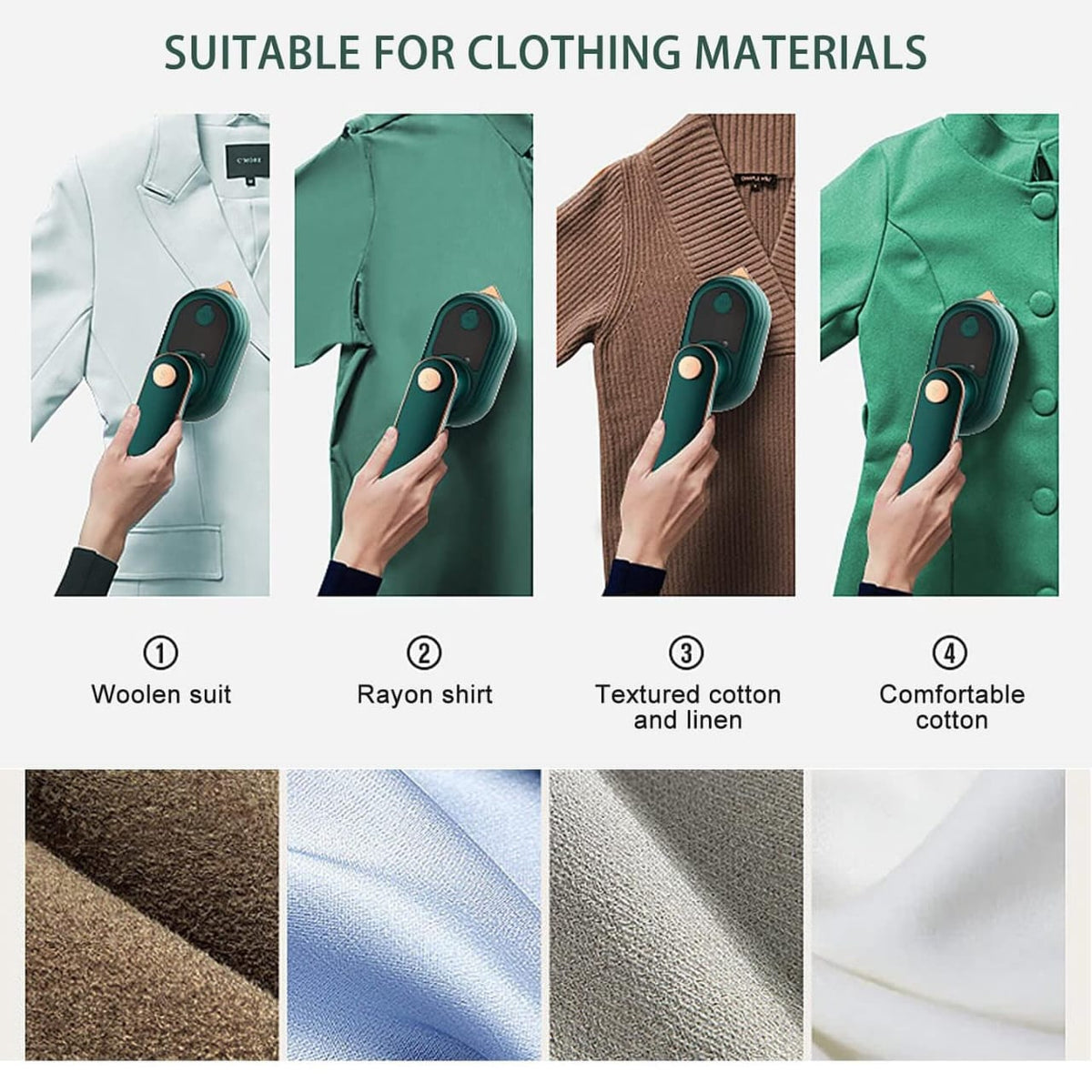 Comfort Handle fir clothes to prevent scraches IRON